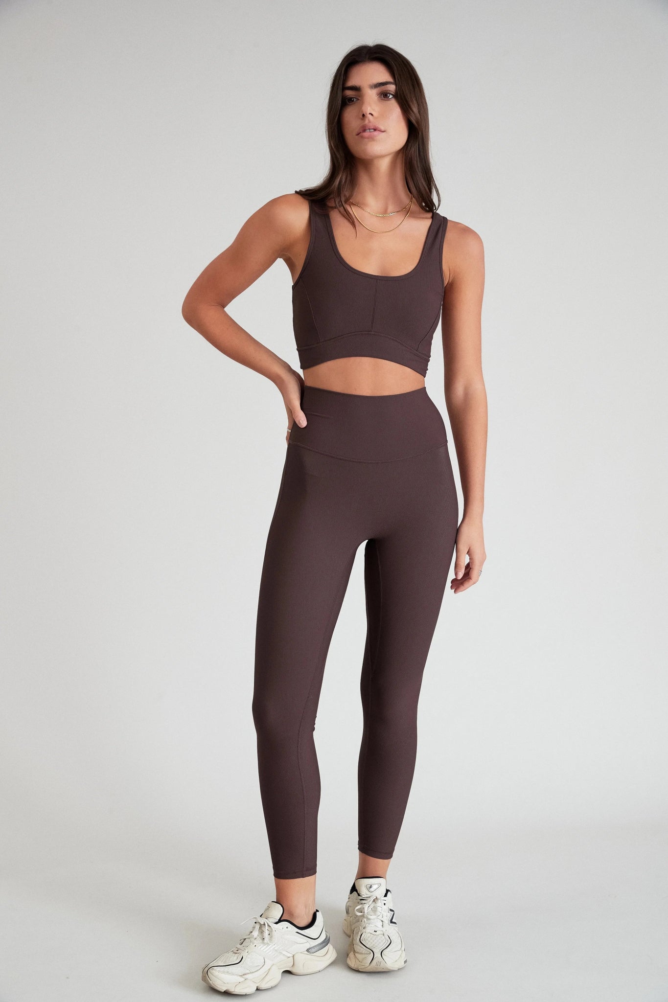 Women's Metallic Tight Trousers in Gold for a Glamorous Party EnsembleEcoRib 7/8 Legging Women's Metallic Tight Trousers in Gold for a Glamorous Party EnsembleEcoRib 7/8 Legging