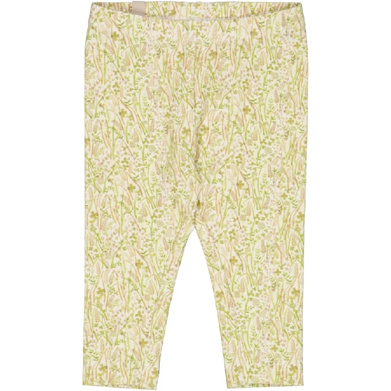 Plus Size Women's Printed Tight Trousers in Floral Patterns for a Spring - Inspired OutfitJersey Leggings - watercolor grassland Plus Size Women's Printed Tight Trousers in Floral Patterns for a Spring - Inspired OutfitJersey Leggings - watercolor grassland