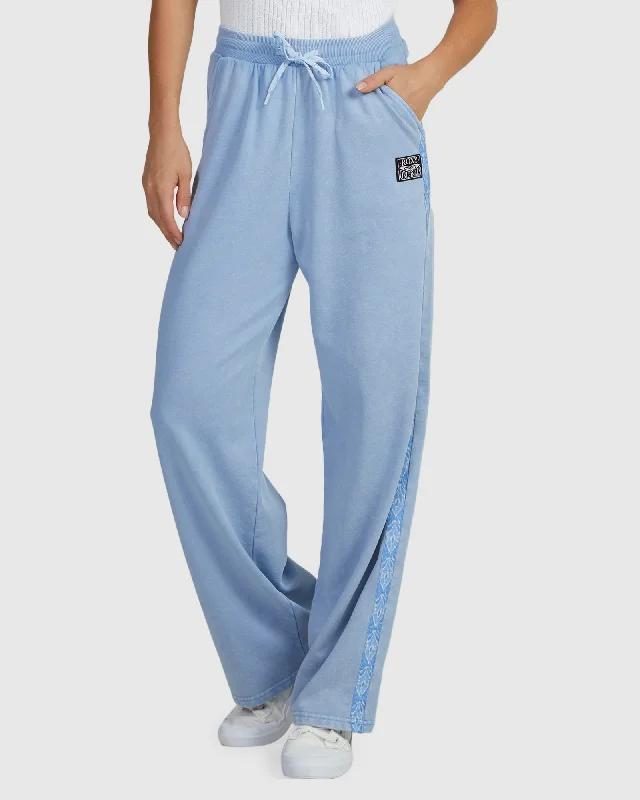 Cropped Women's Corduroy Pants in Autumn ColorsOG ROXY FLEECE PANT