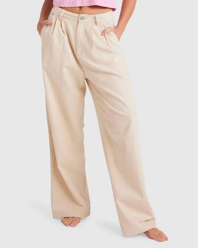 Cropped Women's Corduroy Pants in Autumn ColorsSUNNY PANT