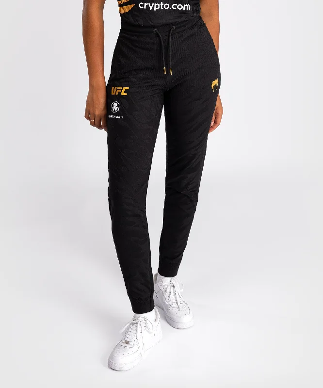 Plus Size Women's Patchwork - Design Jeans for a Unique AppearanceUFC Fusion by Venum Authentic Fight Night Women’s Walkout Pant - Champion Plus Size Women's Patchwork - Design Jeans for a Unique AppearanceUFC Fusion by Venum Authentic Fight Night Women’s Walkout Pant - Champion