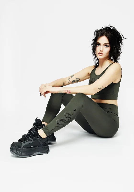 Women's Tight Trousers with Mesh Panels in Black for a Sexy and Modern AppearanceVenin Snake Athleisure Leggings Women's Tight Trousers with Mesh Panels in Black for a Sexy and Modern AppearanceVenin Snake Athleisure Leggings