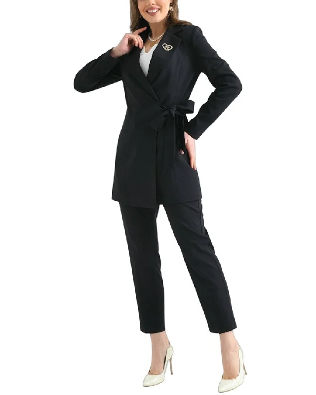 Single - Breasted Women's Corduroy Blazers in Mustard Yellow for an Autumn VibeNodilife 2pc Blazer & Pant Set Single - Breasted Women's Corduroy Blazers in Mustard Yellow for an Autumn VibeNodilife 2pc Blazer & Pant Set