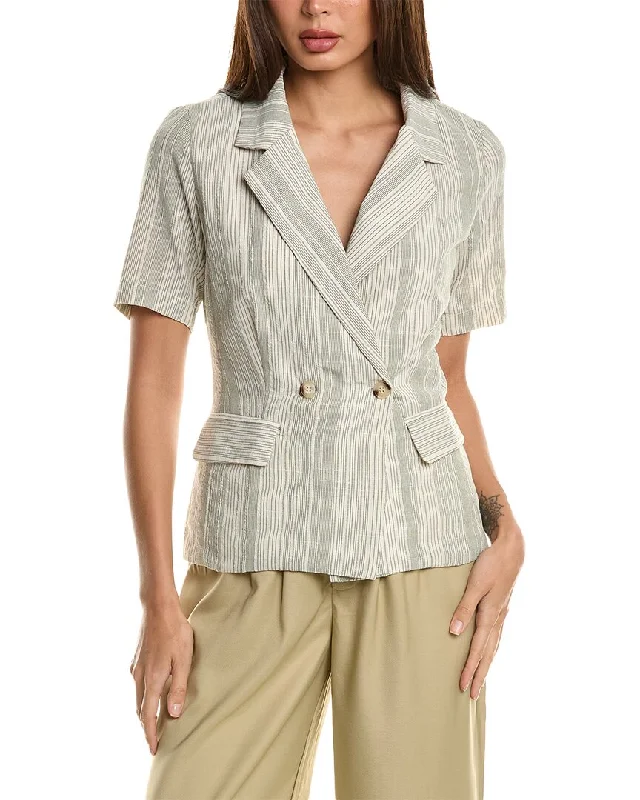 Plus Size Women's Double - Breasted Wool Blazers for Winter Office WearSage the Label Roman Jacket Plus Size Women's Double - Breasted Wool Blazers for Winter Office WearSage the Label Roman Jacket