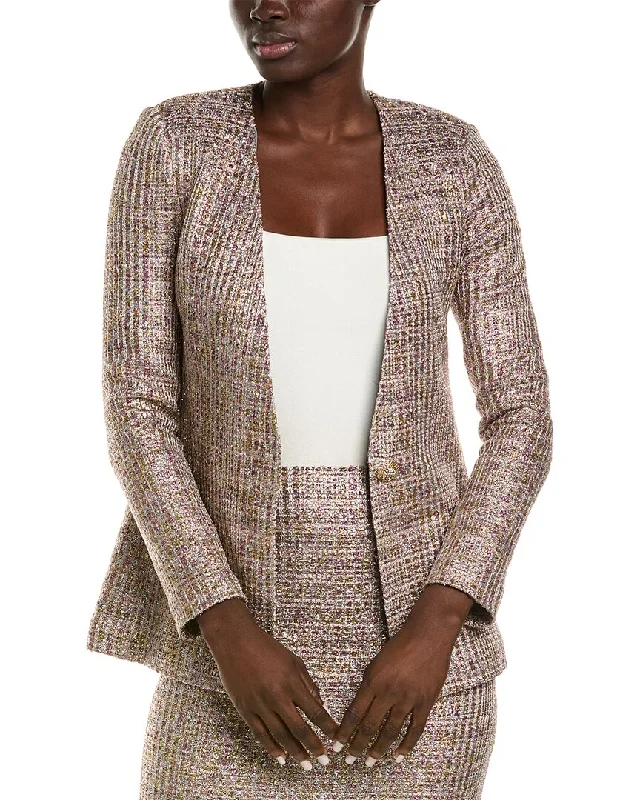 Women's Slim - Fit Blazers in Charcoal Gray for a Professional AppearanceSt. John Jacket Women's Slim - Fit Blazers in Charcoal Gray for a Professional AppearanceSt. John Jacket