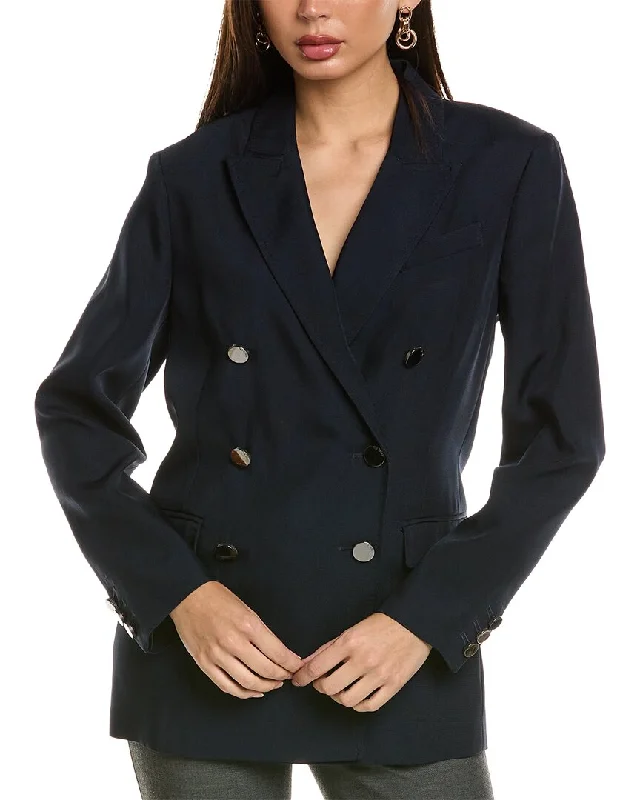 Women's Notched Lapel Blazers in Beige for a Timeless OutfitTed Baker Relaxed Oversized Blazer Women's Notched Lapel Blazers in Beige for a Timeless OutfitTed Baker Relaxed Oversized Blazer