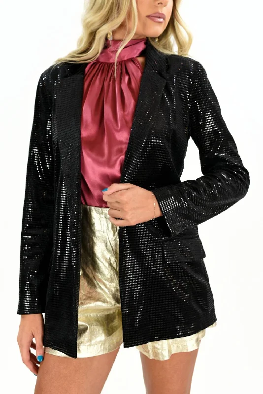 Women's Tailored Stretch Blazers in Navy Blue for Business MeetingsWomen's Steal The Night Blazer In Black Women's Tailored Stretch Blazers in Navy Blue for Business MeetingsWomen's Steal The Night Blazer In Black