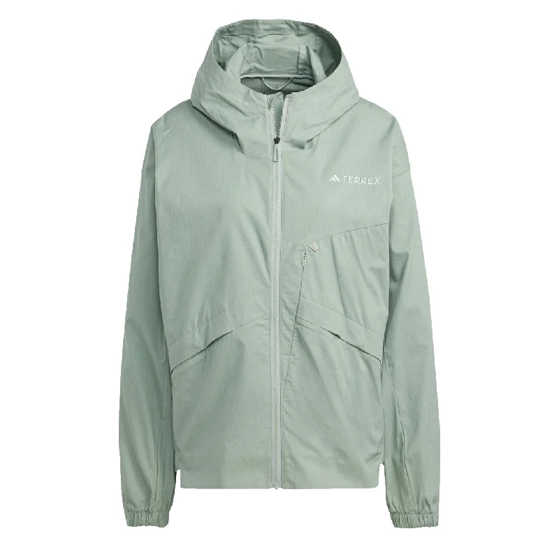 Women's longline double - breasted camel coats for a sophisticated lookAdidas Terrex Womens Xploric Waterproof Jacket Silver Green Women's longline double - breasted camel coats for a sophisticated lookAdidas Terrex Womens Xploric Waterproof Jacket Silver Green