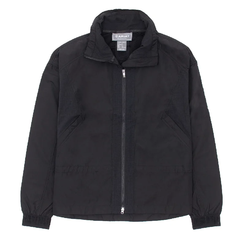 Women's pea coats with brass buttons for a nautical - inspired styleAriat Womens Breathe Jacket Black Women's pea coats with brass buttons for a nautical - inspired styleAriat Womens Breathe Jacket Black