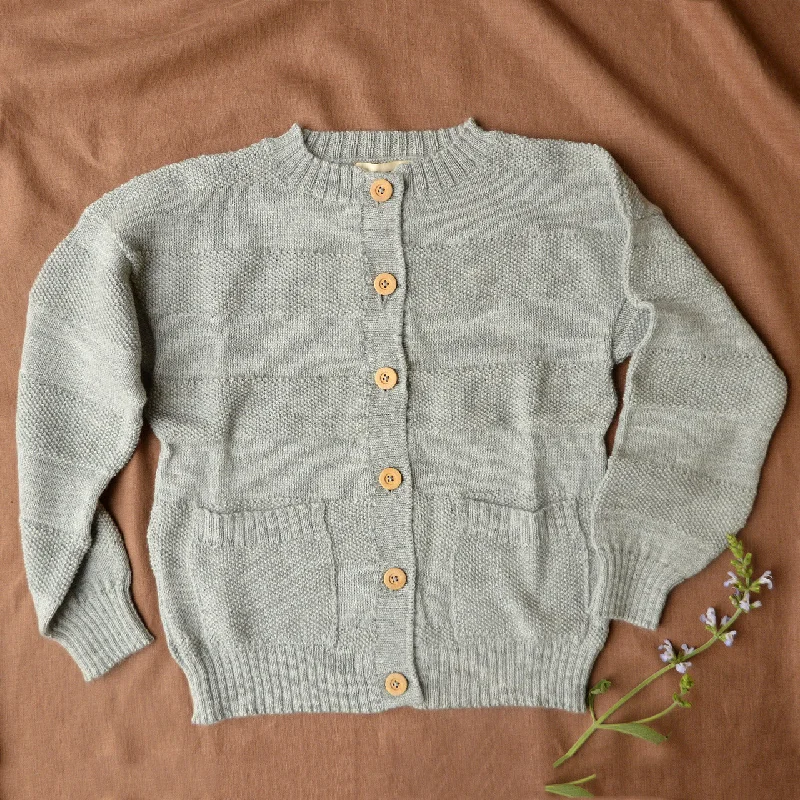 v neck women cardigan to elongate the necklineEveryday Cardigan - Alpaca/Merino - Pebble Grey (9-12y+ Women 8-12) v neck women cardigan to elongate the necklineEveryday Cardigan - Alpaca/Merino - Pebble Grey (9-12y+ Women 8-12)