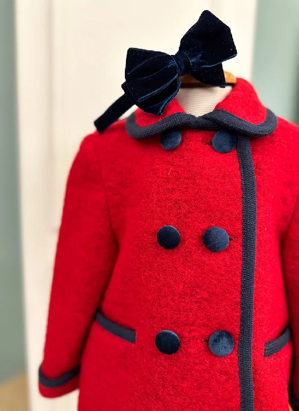 Women's pea coats with brass buttons for a nautical - inspired styleBoiled Wool Coat Women's pea coats with brass buttons for a nautical - inspired styleBoiled Wool Coat