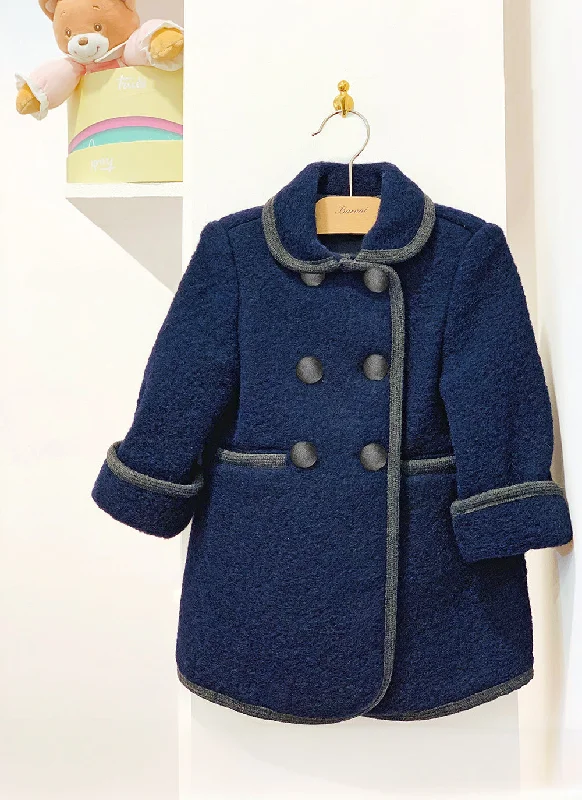 Quilted down women's coats with removable hoods for outdoor activitiesBoiled Wool Coat Quilted down women's coats with removable hoods for outdoor activitiesBoiled Wool Coat