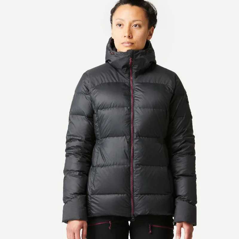 Quilted down women's coats with removable hoods for outdoor activitiesForclaz Women's MT900 Hooded Down Puffer Jacket Quilted down women's coats with removable hoods for outdoor activitiesForclaz Women's MT900 Hooded Down Puffer Jacket