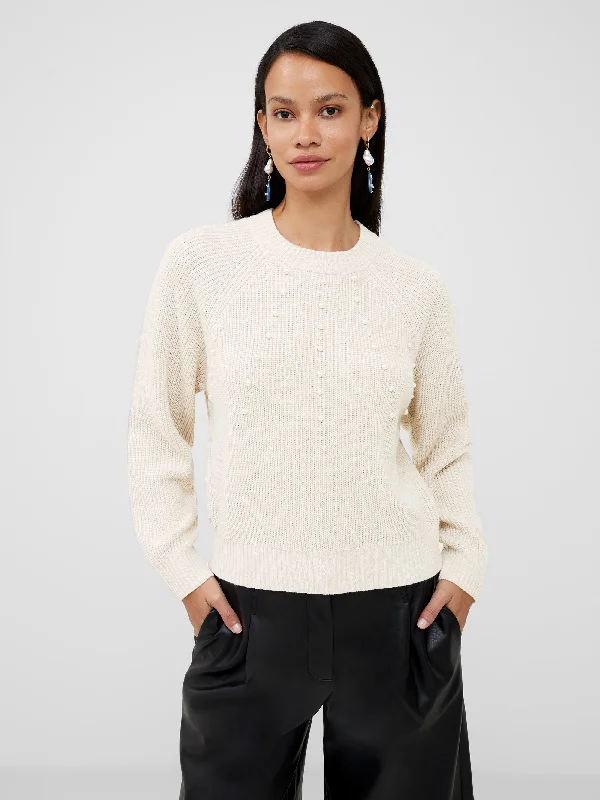 button down women cardigan with vintage buttonsJolee Pearl Crew Neck Jumper
