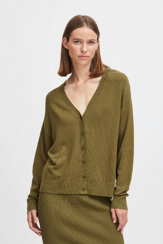 ribbed women cardigan with a classic textureMmorla Cardigan
