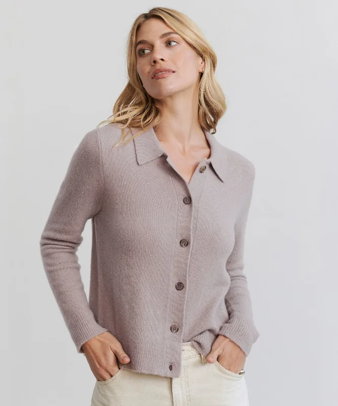 hand knitted women cardigan with artisanal charmMurphy Cardigan