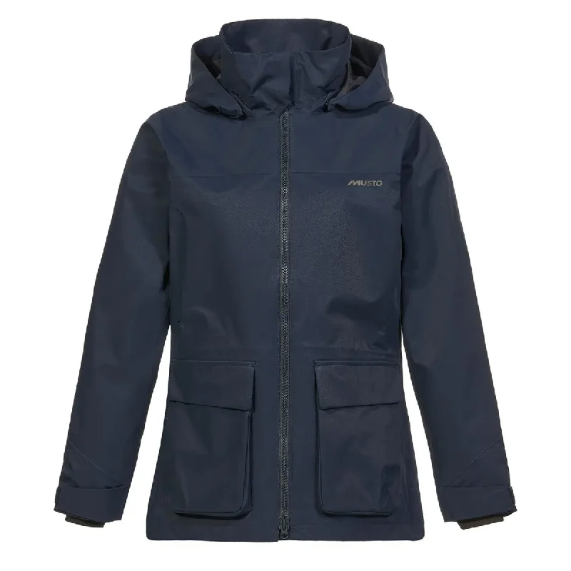 Women's faux fur coats in bright colors for a bold fashion statementMusto Womens Burnham Jacket 2.0 Navy Women's faux fur coats in bright colors for a bold fashion statementMusto Womens Burnham Jacket 2.0 Navy