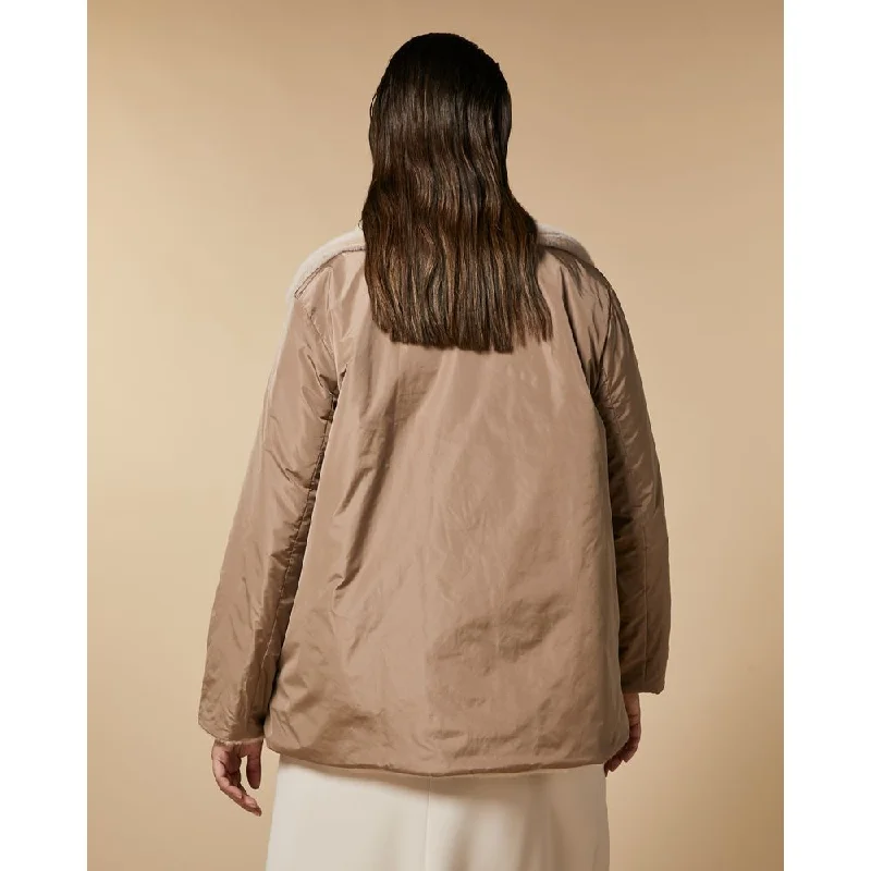 Mid - length women's down coats in a slim fit for a modern and sleek appearanceNATALIA Mid - length women's down coats in a slim fit for a modern and sleek appearanceNATALIA