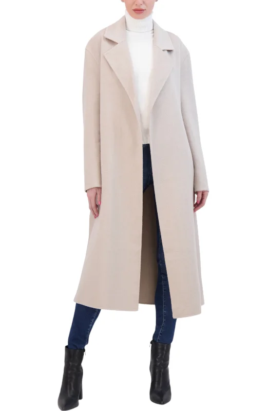 Oversized women's wool coats in a monochromatic look for a trendy outfitRebecca Minkkoff Women's Double Face Wrap Coat Oversized women's wool coats in a monochromatic look for a trendy outfitRebecca Minkkoff Women's Double Face Wrap Coat