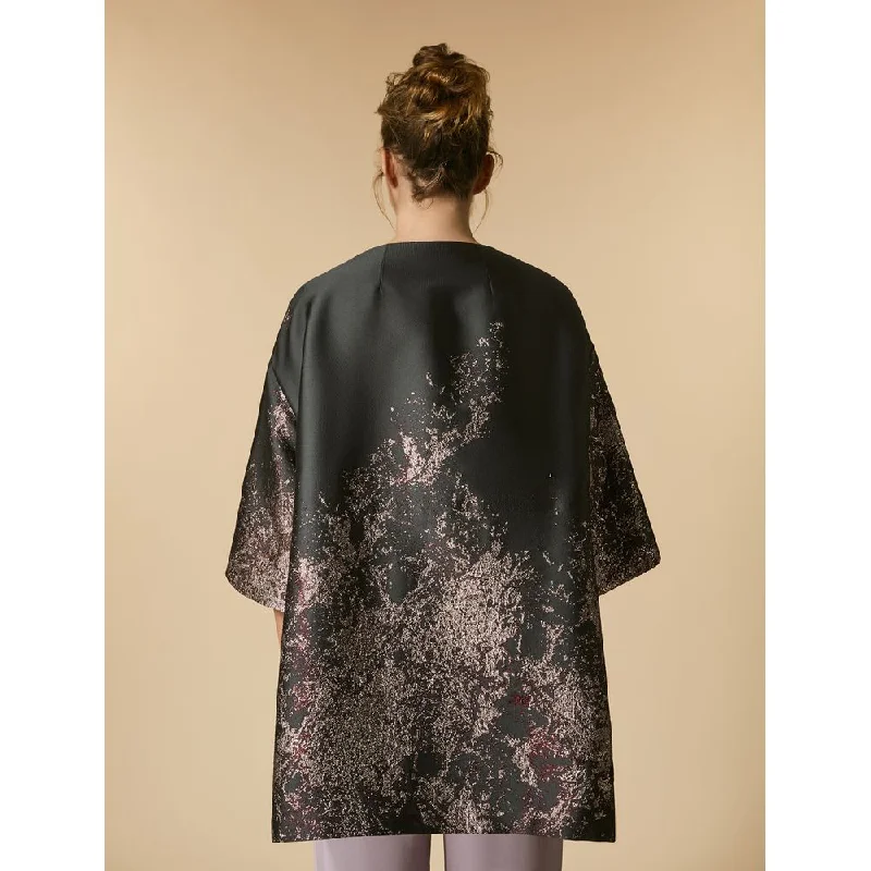 Women's reversible down coats with two - tone designs for versatile stylingTEATRO