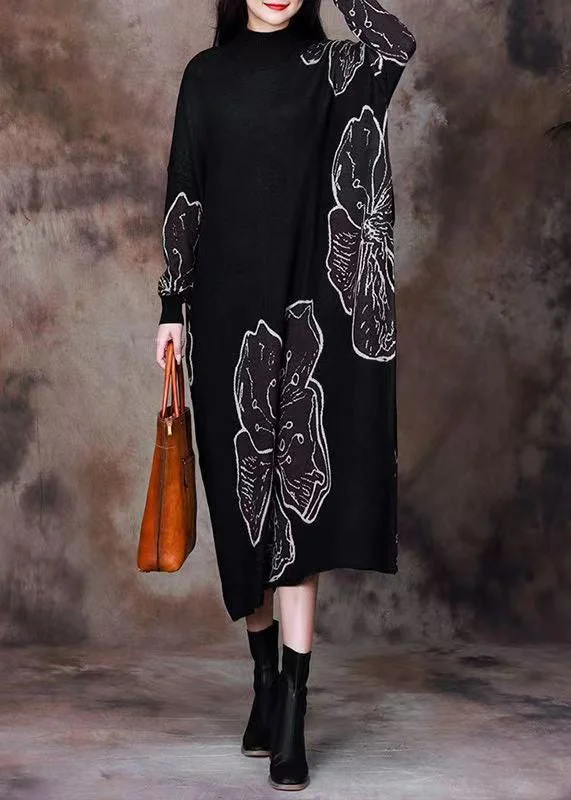 Sleeveless Women's Silk Blend Sweater Dresses for a Sophisticated LookBlack Pockets Patchwork Knitting Cotton Long Dress O Neck Long Sleeve Sleeveless Women's Silk Blend Sweater Dresses for a Sophisticated LookBlack Pockets Patchwork Knitting Cotton Long Dress O Neck Long Sleeve