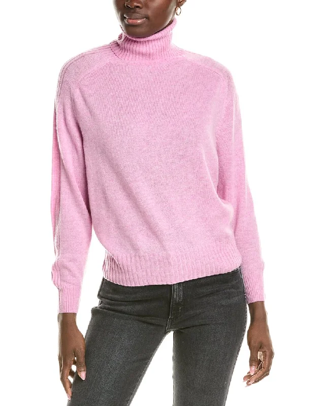 Mock Neck Women's Angora Blend Sweater Dresses in Solid ColorsBrodie Cashmere Wool & Cashmere-Blend Overarm Rib Roll Neck Jumper Mock Neck Women's Angora Blend Sweater Dresses in Solid ColorsBrodie Cashmere Wool & Cashmere-Blend Overarm Rib Roll Neck Jumper
