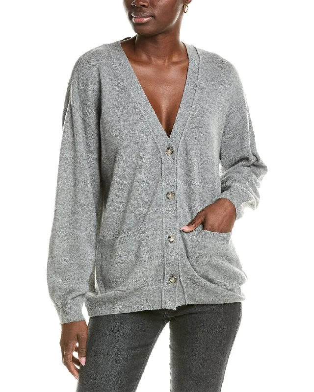 Plus Size Women's Tunic - Style Sweater Dresses with PocketsBrodie Cashmere Wool & Cashmere-Blend Roll Edge Luxe Cardigan Plus Size Women's Tunic - Style Sweater Dresses with PocketsBrodie Cashmere Wool & Cashmere-Blend Roll Edge Luxe Cardigan