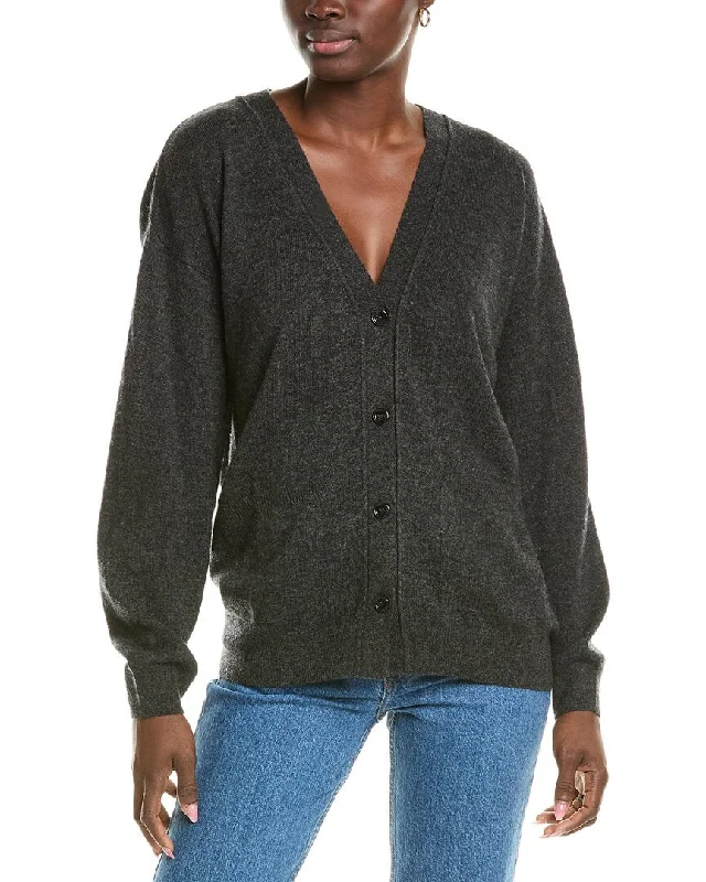 Women's Off - Shoulder Chunky Knit Sweater Dresses in Earth TonesBrodie Cashmere Wool & Cashmere-Blend Roll Edge Luxe Cardigan Women's Off - Shoulder Chunky Knit Sweater Dresses in Earth TonesBrodie Cashmere Wool & Cashmere-Blend Roll Edge Luxe Cardigan