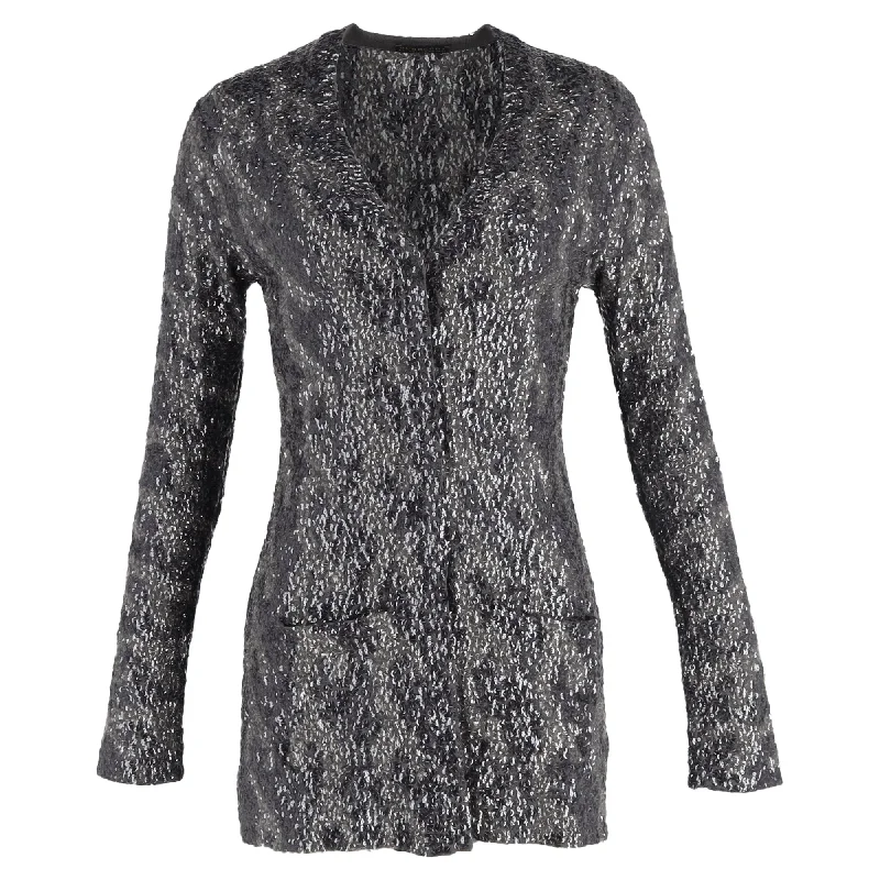 Cowl Neck Women's Cashmere Blend Sweater Dresses for WinterBurberry Sequin Embellished Cardigan in Grey Wool Cowl Neck Women's Cashmere Blend Sweater Dresses for WinterBurberry Sequin Embellished Cardigan in Grey Wool