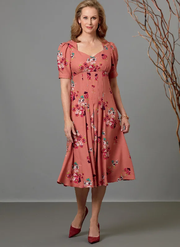 Midi - Length Women's Shetland Wool Sweater Dresses in Traditional PatternsButterick Dress B6586 Midi - Length Women's Shetland Wool Sweater Dresses in Traditional PatternsButterick Dress B6586