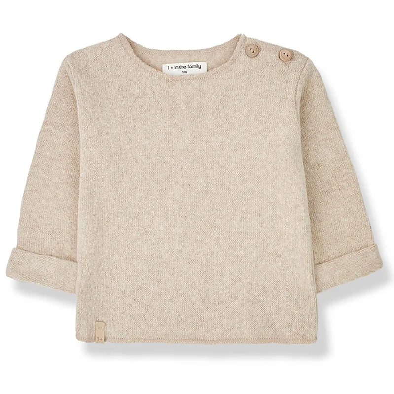 Hooded Women's Fleece - Lined Sweaters for WinterChapin Sweater in Beige by 1+ in the Family - Last Ones In Stock - 3-6 Months Hooded Women's Fleece - Lined Sweaters for WinterChapin Sweater in Beige by 1+ in the Family - Last Ones In Stock - 3-6 Months