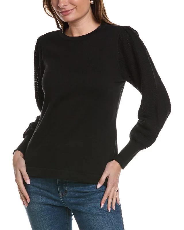 V - Neck Women's Ribbed Sweater Dresses with Belt for a Defined WaistJones New York Stitch Sleeve Sweater V - Neck Women's Ribbed Sweater Dresses with Belt for a Defined WaistJones New York Stitch Sleeve Sweater