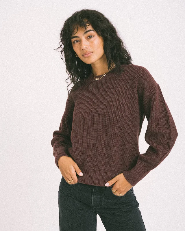 Sleeveless Women's Silk - Trimmed Sweaters for SummerMila Twist Crew Neck Knit Sassafras Sleeveless Women's Silk - Trimmed Sweaters for SummerMila Twist Crew Neck Knit Sassafras