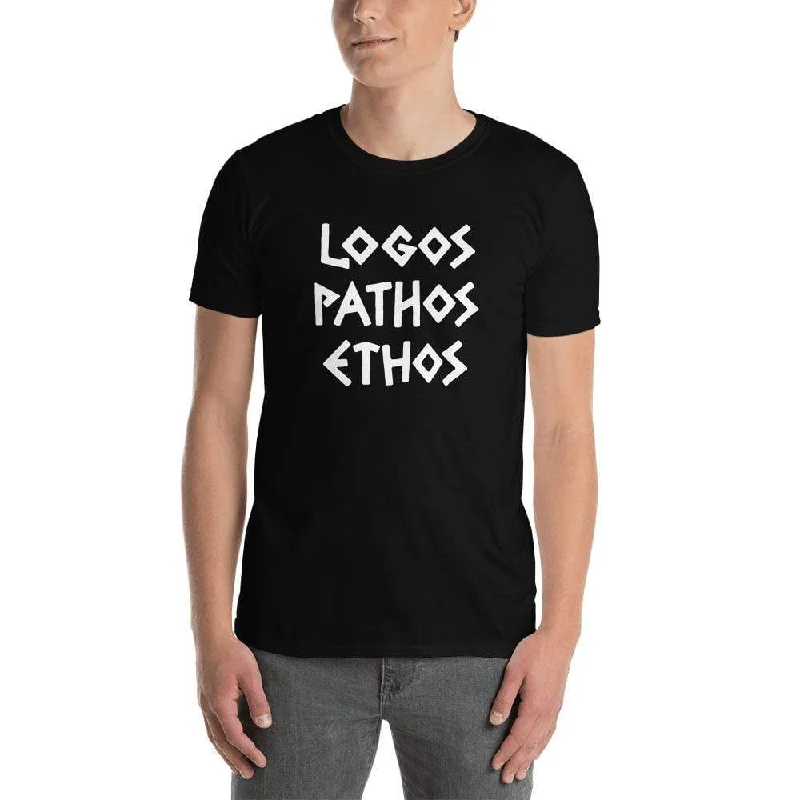 Moisture - Wicking Women T Shirt for Active LifestylesLogos Pathos Ethos - Premium T-Shirt Moisture - Wicking Women T Shirt for Active LifestylesLogos Pathos Ethos - Premium T-Shirt