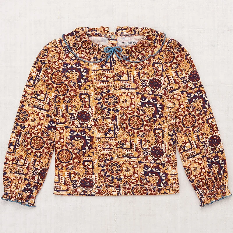 Hooded Women's Fleece - Lined Sweaters for WinterPattie Top in String Medallion by Misha & Puff Hooded Women's Fleece - Lined Sweaters for WinterPattie Top in String Medallion by Misha & Puff