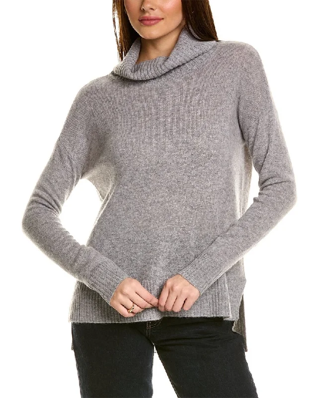 A - Line Women's Merino Wool Sweater Dresses in Classic Stylesphilosophy High-Low Cashmere Pullover