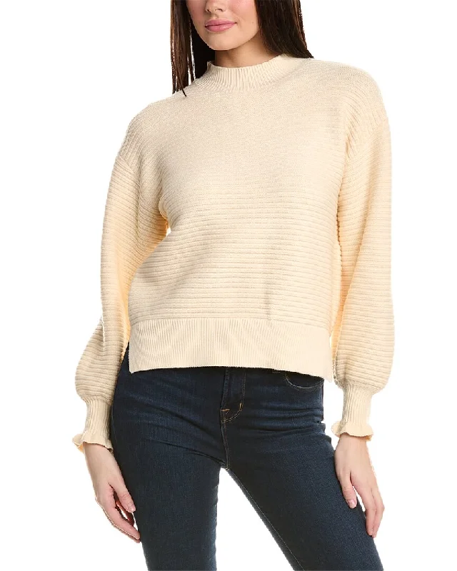 Plus Size Women's Long Sleeve Cable Knit Sweater DressesRain + Rose Dropped-Shoulder Sweater Plus Size Women's Long Sleeve Cable Knit Sweater DressesRain + Rose Dropped-Shoulder Sweater