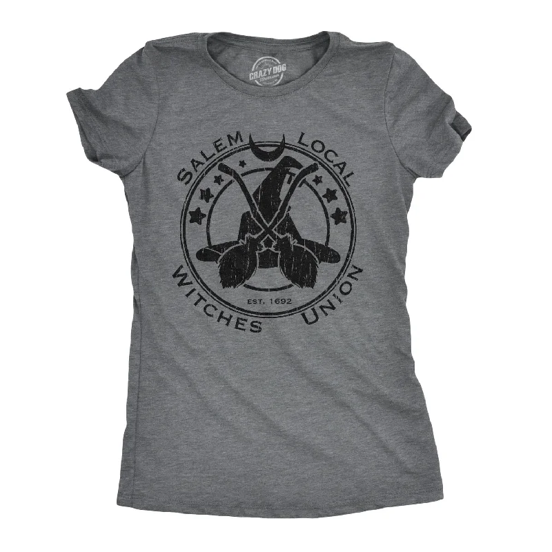 Striped Women T Shirt in a Classic PatternSalem Local Witches Union Women's T Shirt