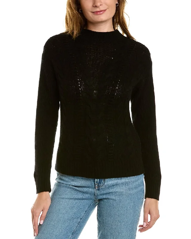Empire Waist Women's Alpaca Wool Sweater Dresses in Earthy TonesScott & Scott London Mock Neck Wool & Cashmere-Blend Sweater Empire Waist Women's Alpaca Wool Sweater Dresses in Earthy TonesScott & Scott London Mock Neck Wool & Cashmere-Blend Sweater