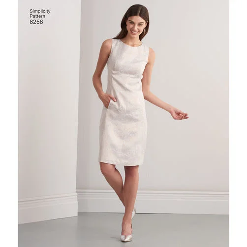 Mini - Length Women's Chunky Knit Sweater Dresses in Bold HuesSimplicity Amazing Fit Dress S8258 Mini - Length Women's Chunky Knit Sweater Dresses in Bold HuesSimplicity Amazing Fit Dress S8258