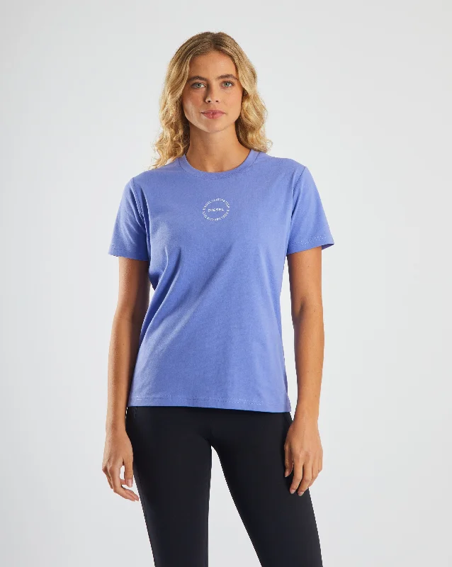 Pocketed Women T Shirt for Added FunctionalityBarbora T-Shirt Blueberry Crush