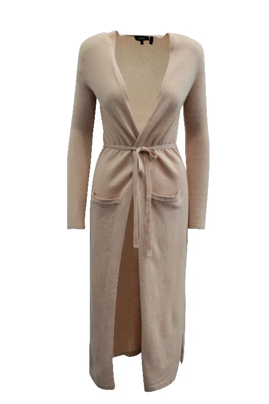 A - Line Women's Merino Wool Sweater Dresses in Classic StylesTheory Long Cardigan in Pink Cashmere A - Line Women's Merino Wool Sweater Dresses in Classic StylesTheory Long Cardigan in Pink Cashmere