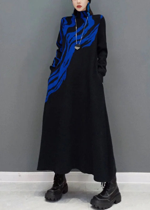 Short Sleeve Women's Cashmere Sweater Dresses in Pastel HuesWomen Blue Turtle Neck Knit long Dress Spring Short Sleeve Women's Cashmere Sweater Dresses in Pastel HuesWomen Blue Turtle Neck Knit long Dress Spring