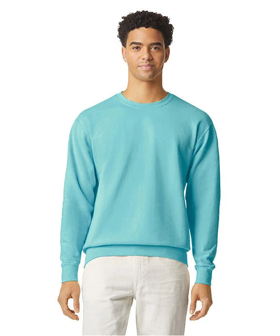 Women's mock - neck sweatshirt made of moisture - wicking material for fitness use1466CC - Comfort Colors Unisex Lighweight Cotton Crewneck Sweatshirt | Chalky Mint Women's mock - neck sweatshirt made of moisture - wicking material for fitness use1466CC - Comfort Colors Unisex Lighweight Cotton Crewneck Sweatshirt | Chalky Mint