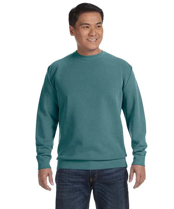 Women's hoodie with a glittery print for a glamorous and sparkly appearance1566 - Comfort Colors Adult Crewneck Sweatshirt | Blue Spruce Women's hoodie with a glittery print for a glamorous and sparkly appearance1566 - Comfort Colors Adult Crewneck Sweatshirt | Blue Spruce