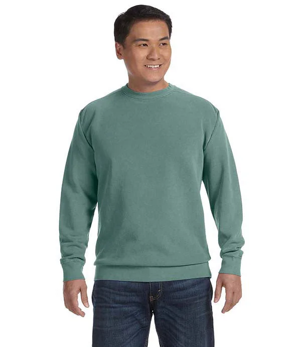Women's fleece - lined hoodie with thumbholes for warmth in winter1566 - Comfort Colors Adult Crewneck Sweatshirt | Light Green Women's fleece - lined hoodie with thumbholes for warmth in winter1566 - Comfort Colors Adult Crewneck Sweatshirt | Light Green