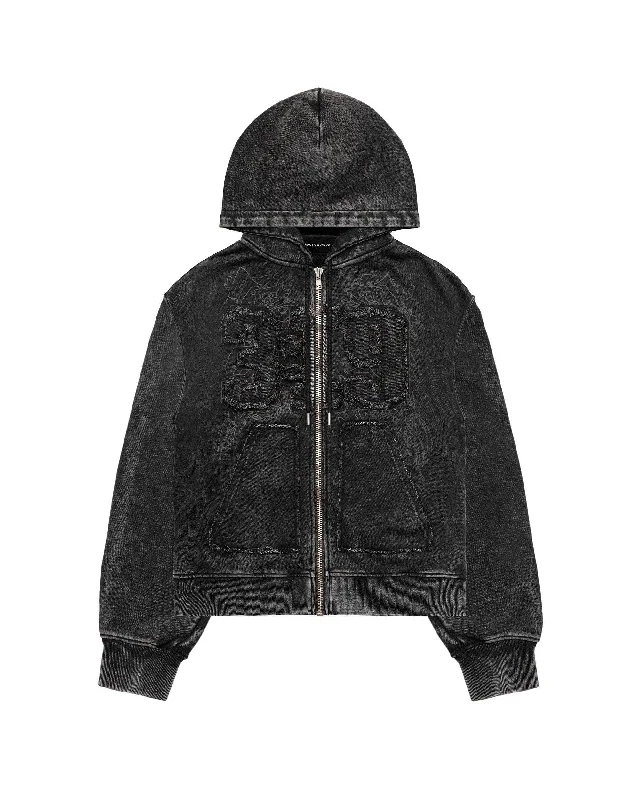 Women's hoodie with a kangaroo pocket and a pom - pom drawstring for added charm3:19 Hoodie Women's hoodie with a kangaroo pocket and a pom - pom drawstring for added charm3:19 Hoodie