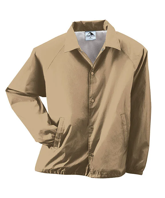 Women's fleece - lined hoodie with thumbholes for warmth in winter3100 - Augusta Sportswear Unisex Nylon Coach's Jacket | Khaki Women's fleece - lined hoodie with thumbholes for warmth in winter3100 - Augusta Sportswear Unisex Nylon Coach's Jacket | Khaki