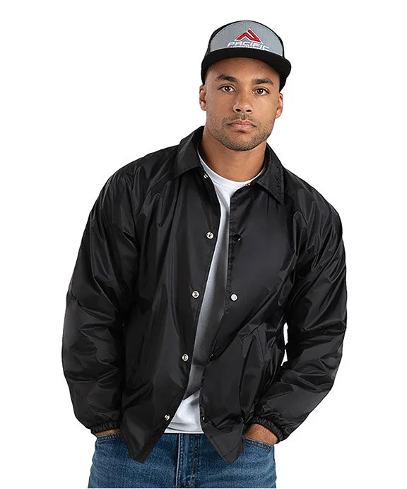 Women's cropped sweatshirt with a lace - trimmed hem for a romantic look3100 - Augusta Sportswear Unisex Nylon Coach's Jacket Women's cropped sweatshirt with a lace - trimmed hem for a romantic look3100 - Augusta Sportswear Unisex Nylon Coach's Jacket