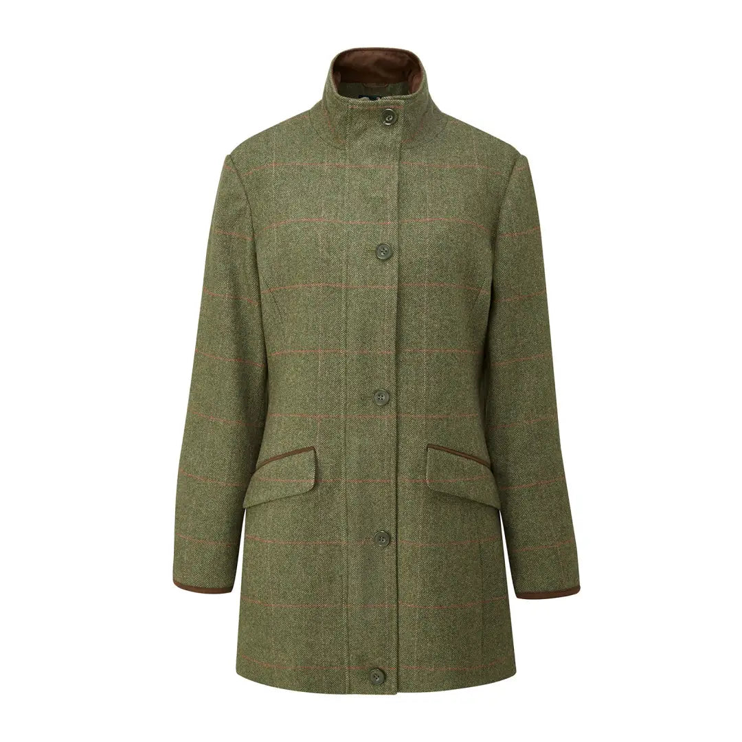 Women's cropped leather jackets with a fringe detail for a western - inspired outfitAlan Paine Combrook Ladies Tweed Field Jacket Women's cropped leather jackets with a fringe detail for a western - inspired outfitAlan Paine Combrook Ladies Tweed Field Jacket